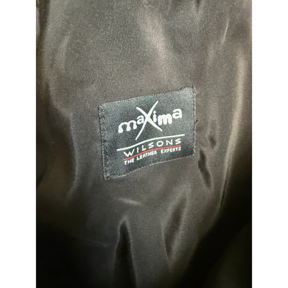 Vintage 90s Wilsons Leather Maxima Pants, Size 4 - Picture 5 of 5